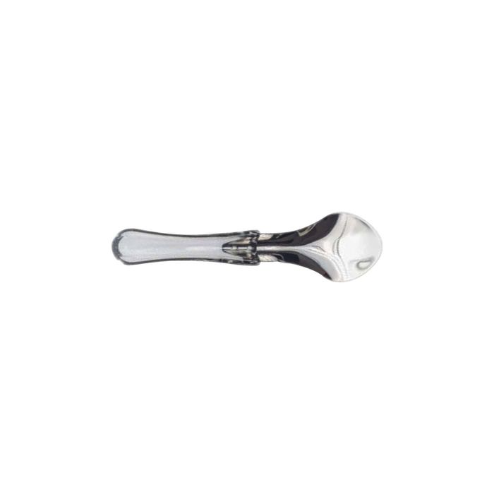 Spatola da gelato in acciaio inox 18/10 con manico acrilico trasparente. 26 cm
