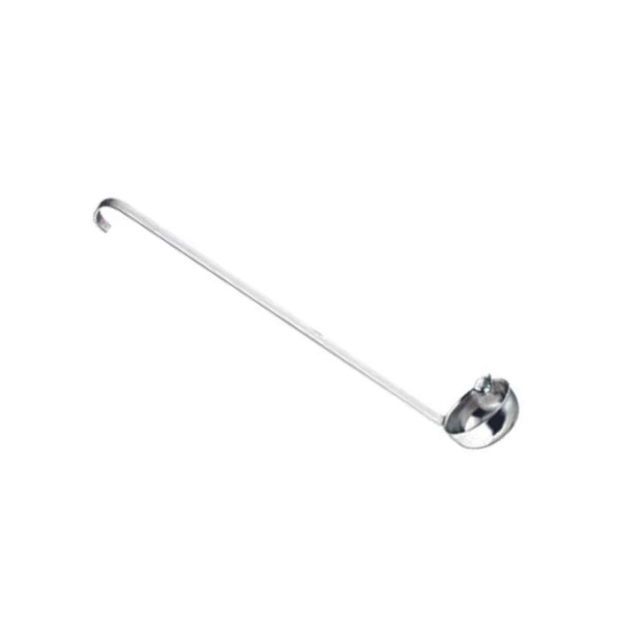 Mestolino con beccuccio in acciaio inox 18/10. Ø4x21.5 cm