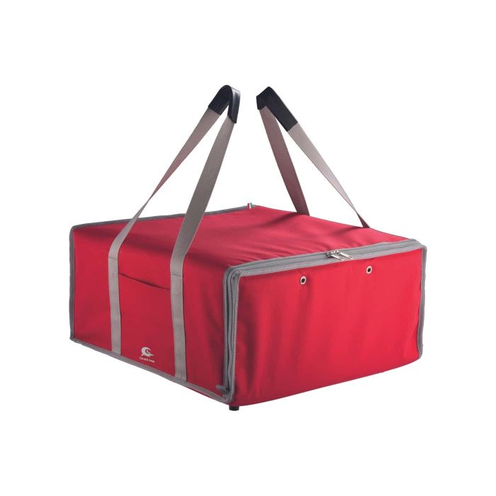 Borsa termica per pizza in nylon. 4/5 scatole. 47x47x22 cm