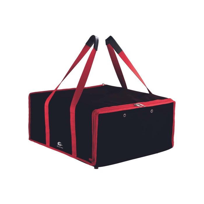 Borsa termica per pizza in POL600. 4/5 scatole. 42x42x22 cm