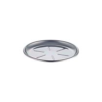 Sottobicchiere rigato in acciaio inox 18/10