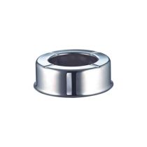 Ceneriera tonda in acciaio inox 18/10. Ø14x5.5 cm