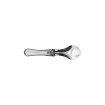 Spatola da gelato in acciaio inox 18/10 con manico acrilico trasparente. 26 cm