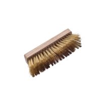 Spazzola rettangolare 18 cm in legno con setole in ottone senza manico