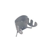 Supporto pala da muro a 2 posti. con ganci laterali per accessori