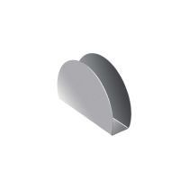 Portatovaglioli in acciaio inox 18/10. 10.5x2.5x7 cm