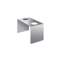 Servicono gelato Ponte. 2 posti. in acciaio inox 18/10. 13x7x8.5 cm