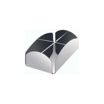 Portabustine Stresa in acciaio inox 18/10. 12x6.8x4.2 cm