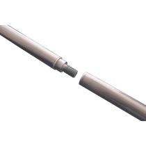 Manico smontabile in acciaio inox (supplemento prezzo)